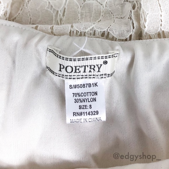 Poetry | Strapless Lace Mini Dress - Picture 4 of 5